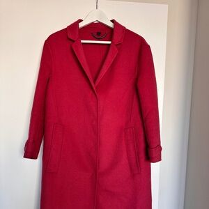 Burberry - Pink Angora / Wool Topcoat